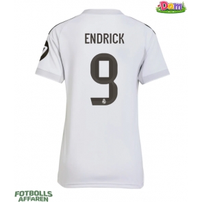 Real Madrid Endrick #9 Hemmatröja Kvinnor 2025-26 Kortärmad